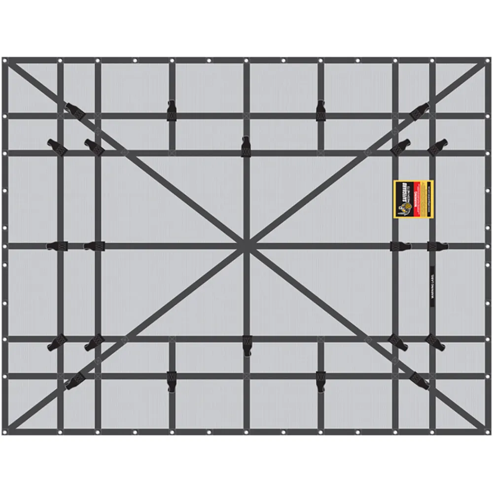 SAFEGUARD 2600 x 2000mm 500kg Rated Universal Cargo Net Mesh SUMN-200