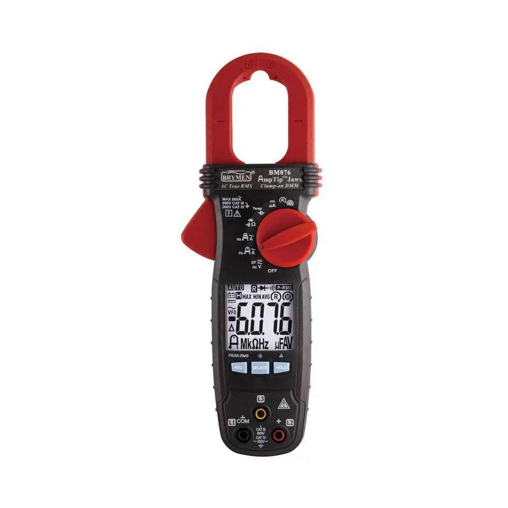 CABAC 600A AC TRMS Compact Clamp Meter BM076