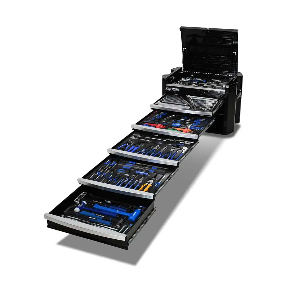 KINCROME 29" 5 Drawer Contour Chest Tool Kit Black - 298 Piece K1946B