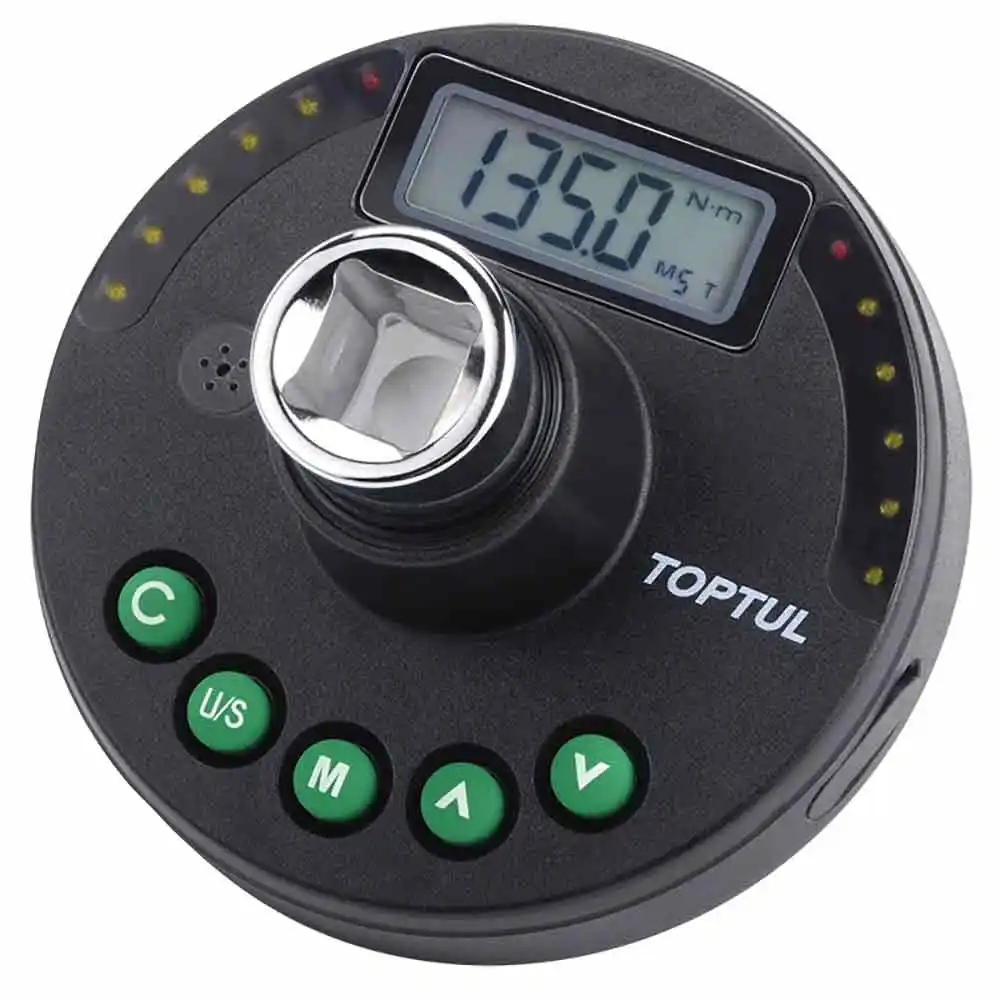 TOPTUL 1/2inch 17-340nm Angle Adapt Digital Torque Wrench DTA-340A4