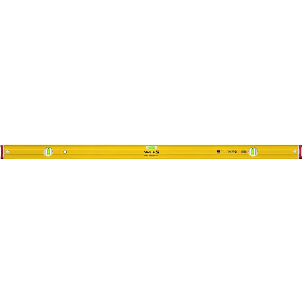 STABILA 2000mm Level Box Frame RIB trade 3V Ribbed R/Earth Mag 96-2-M/200