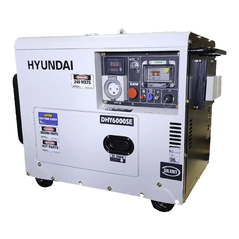 GENELITE 6.5kVA HYUNDAI Diesel Generator Remote Start DHY6000SE-RS