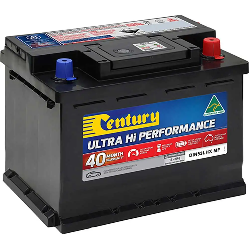 CENTURY DIN53LHX MF DIN SMF UHP Car Battery 113114