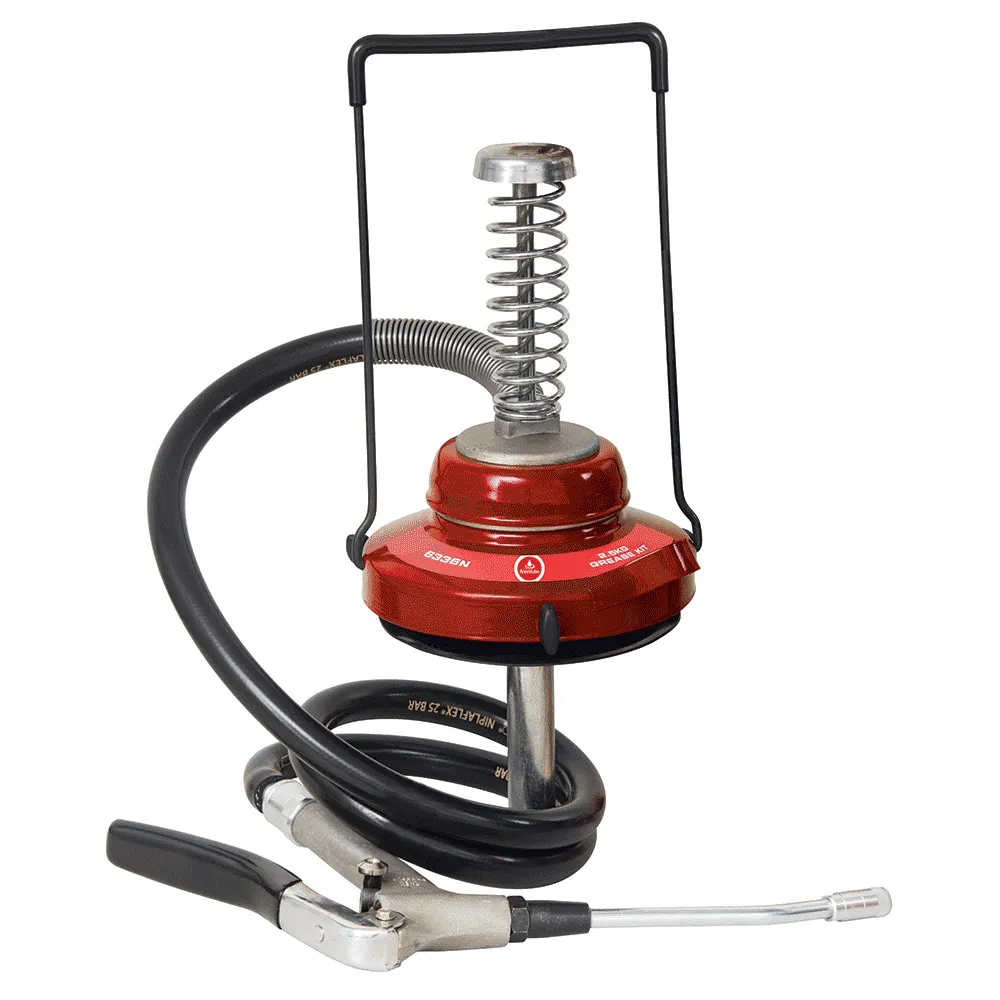 ALEMLUBE 2.5Kg Spring Operated Grease Kit - 10,000Psi 6336N