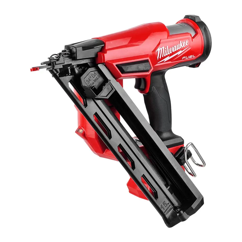 MILWAUKEE 18V FUEL 15 GAUGE 34 Degree Angled Finishing Nailer Skin M18FN15GA-0C