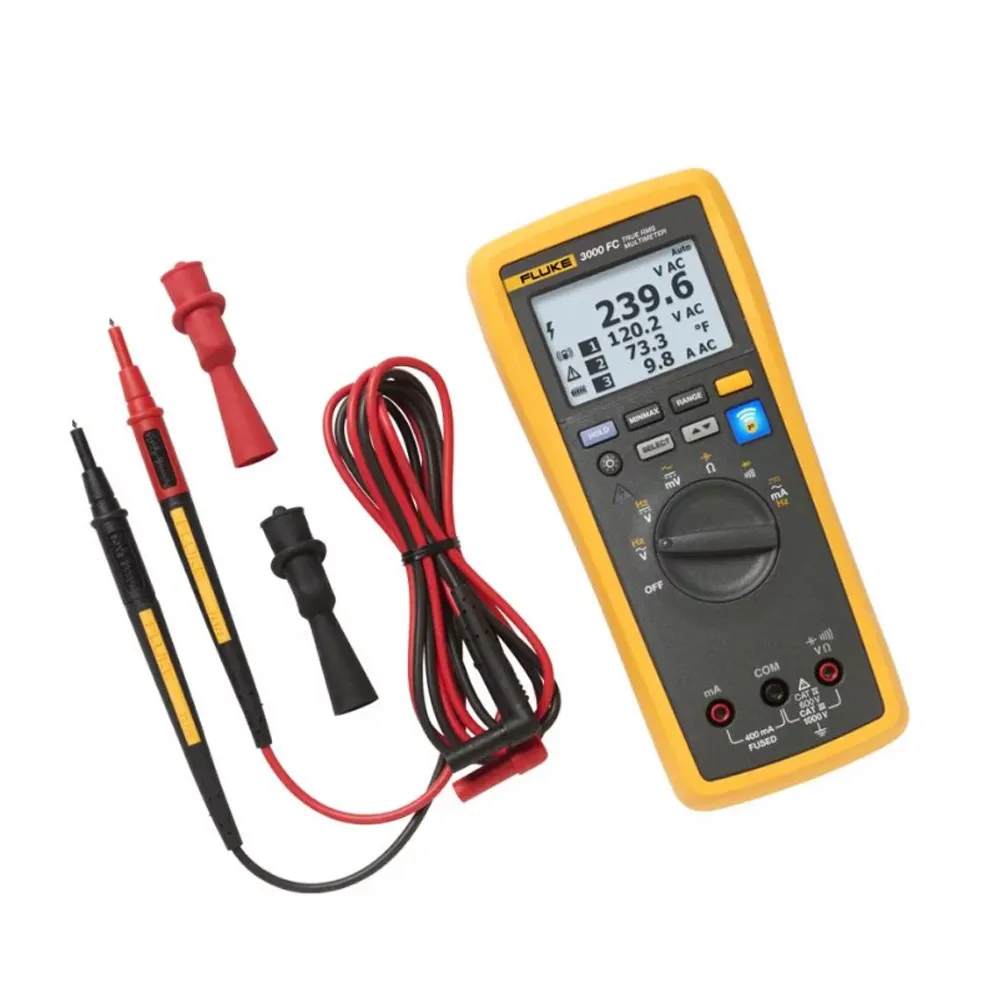 FLUKE 1000V FC Wireless Digital Multimeter FLUFLK3000FC