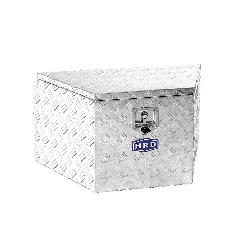 HRD Trailer Draw Bar Aluminium Tool Box AL865DBHRDS2