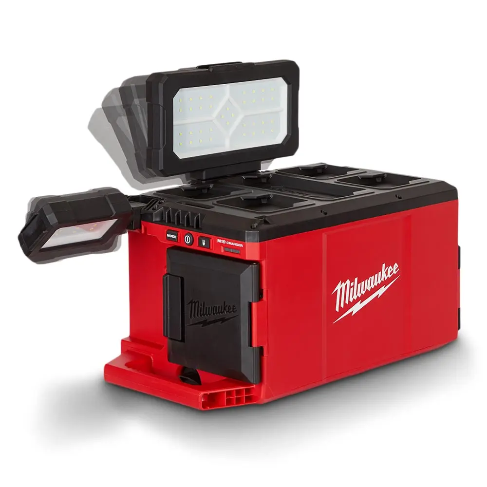 MILWAUKEE 18V 3000 Lumens PACKOUT Area Light/Charger Skin M18POALC-0