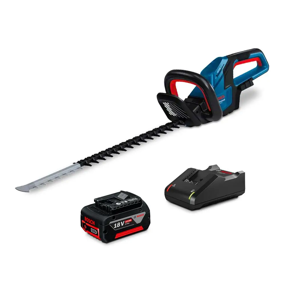BOSCH 18V Brushless 1 x 5.0Ah Hedge Trimmer Kit 061599263L