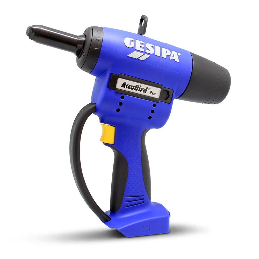 GESIPA Accubird Pro 18V 2 x 2.0Ah 6.4mm Rivet Tool Kit GT-ABPRO-C2