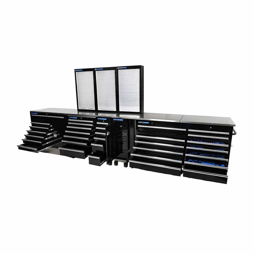 KINCROME 9 Piece 33 Drawer Trade Centre Ultimate Storage Pro Set K7379