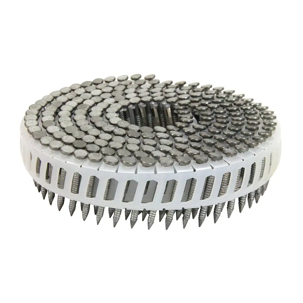 AIRCO Fap Series Coil Nail - Hardened Ring Shank Hot Dipped Galvanised - 32mm Box of 8000 YF32292R