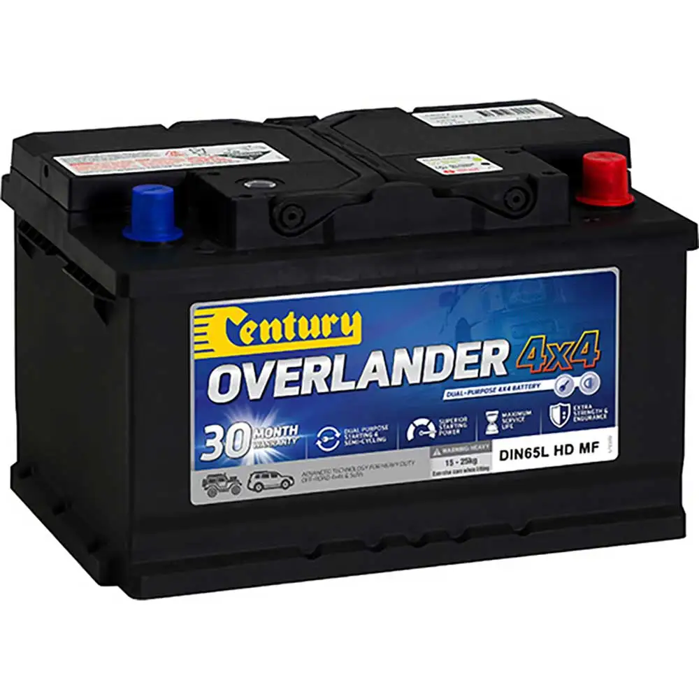 CENTURY DIN65L HD MF 4WD Overlander Car Battery 125138