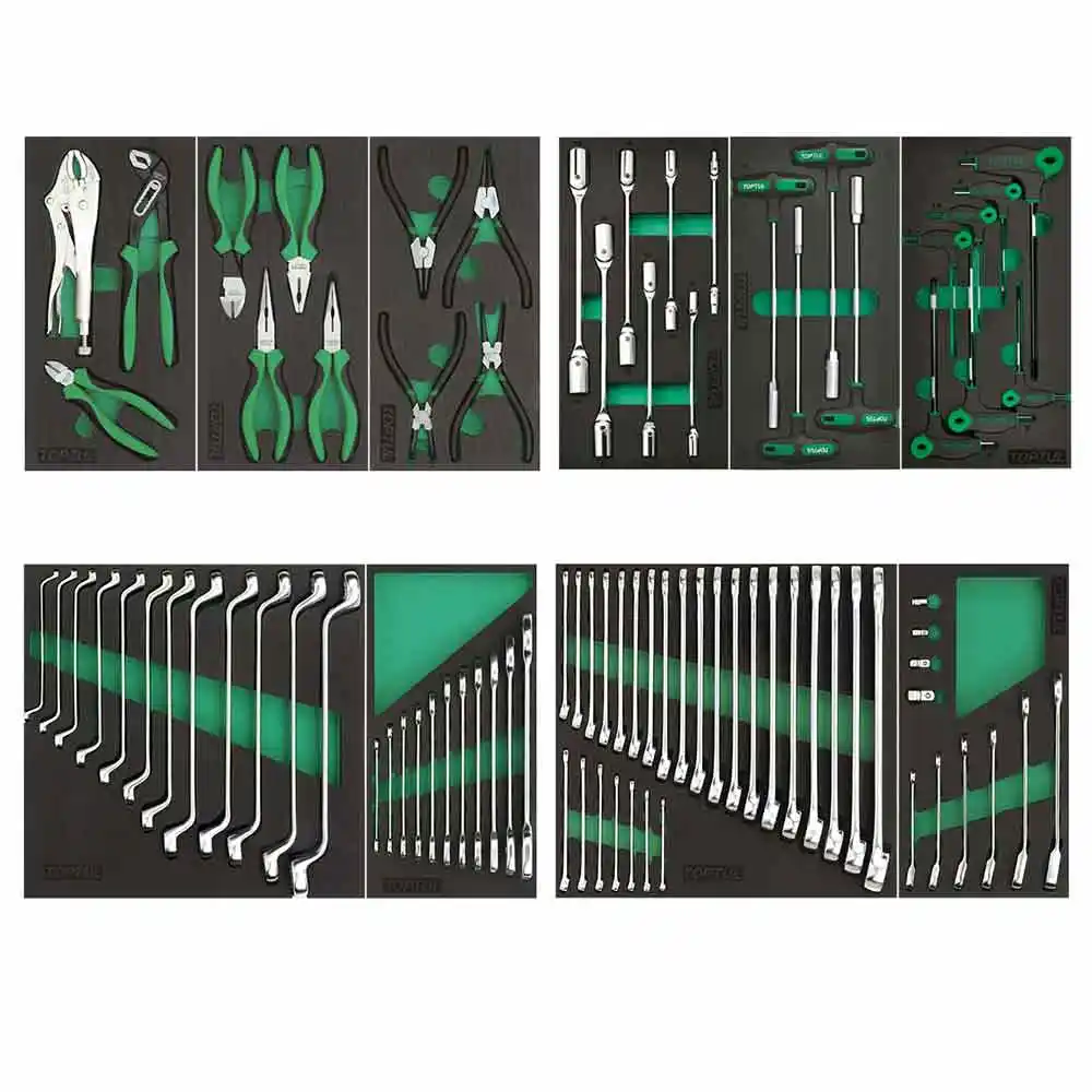 TOPTUL 9 Drawer Pro Plus Tool Kit - 367 Piece GW-08807+GV-27909