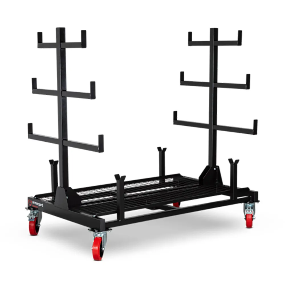 ARMORGARD 1 Tonne Certified Mobile Pipe Rack Storage Trolley PR1