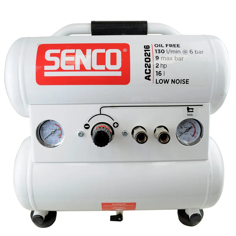 SENCO 2.0HP 16L Oil Free Direct Drive Air Compressor AC20216