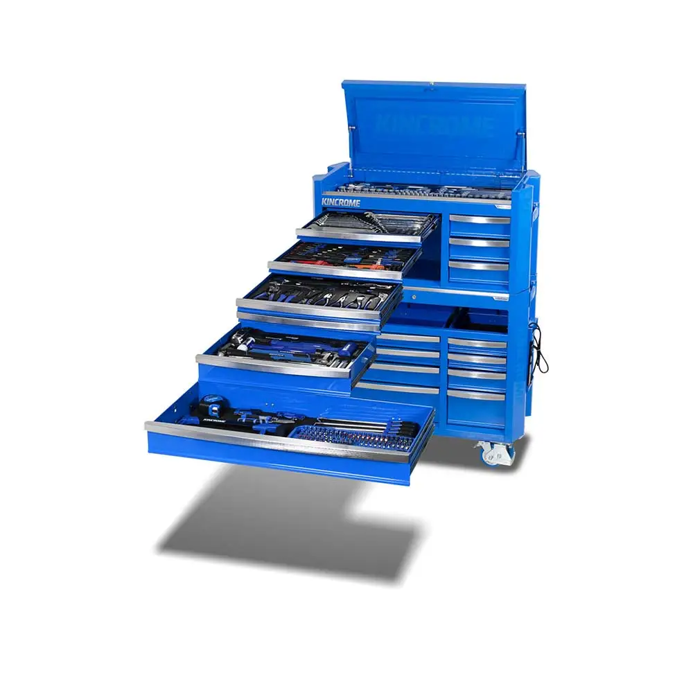 KINCROME 42" 17 Drawer Contour Workshop Tool Kit - 480 Piece K1957