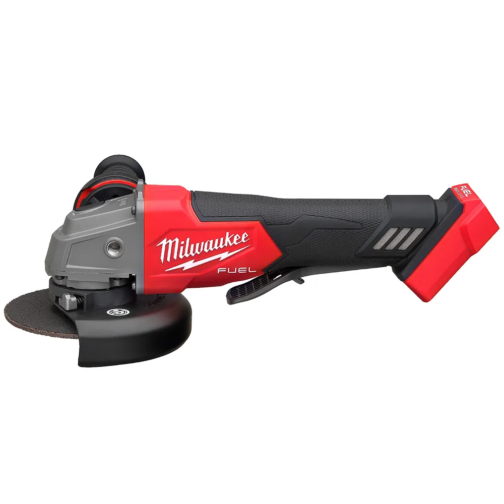 MILWAUKEE 18V FUEL Brushless 125mm Angle Grinder w. Deadman Paddle Switch Skin M18FAG125XPD-0