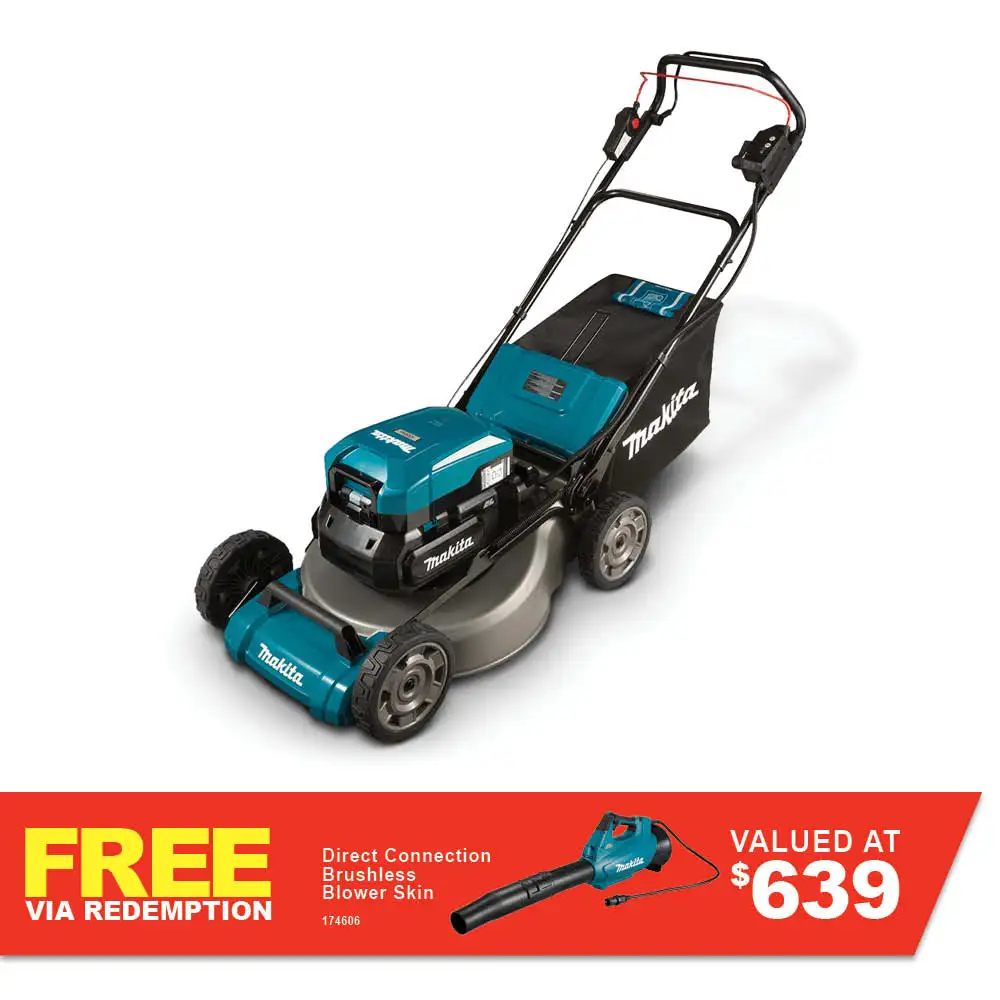 MAKITA 534mm Brushless Self-Propelled Lawn Mower Kit LM001CX3