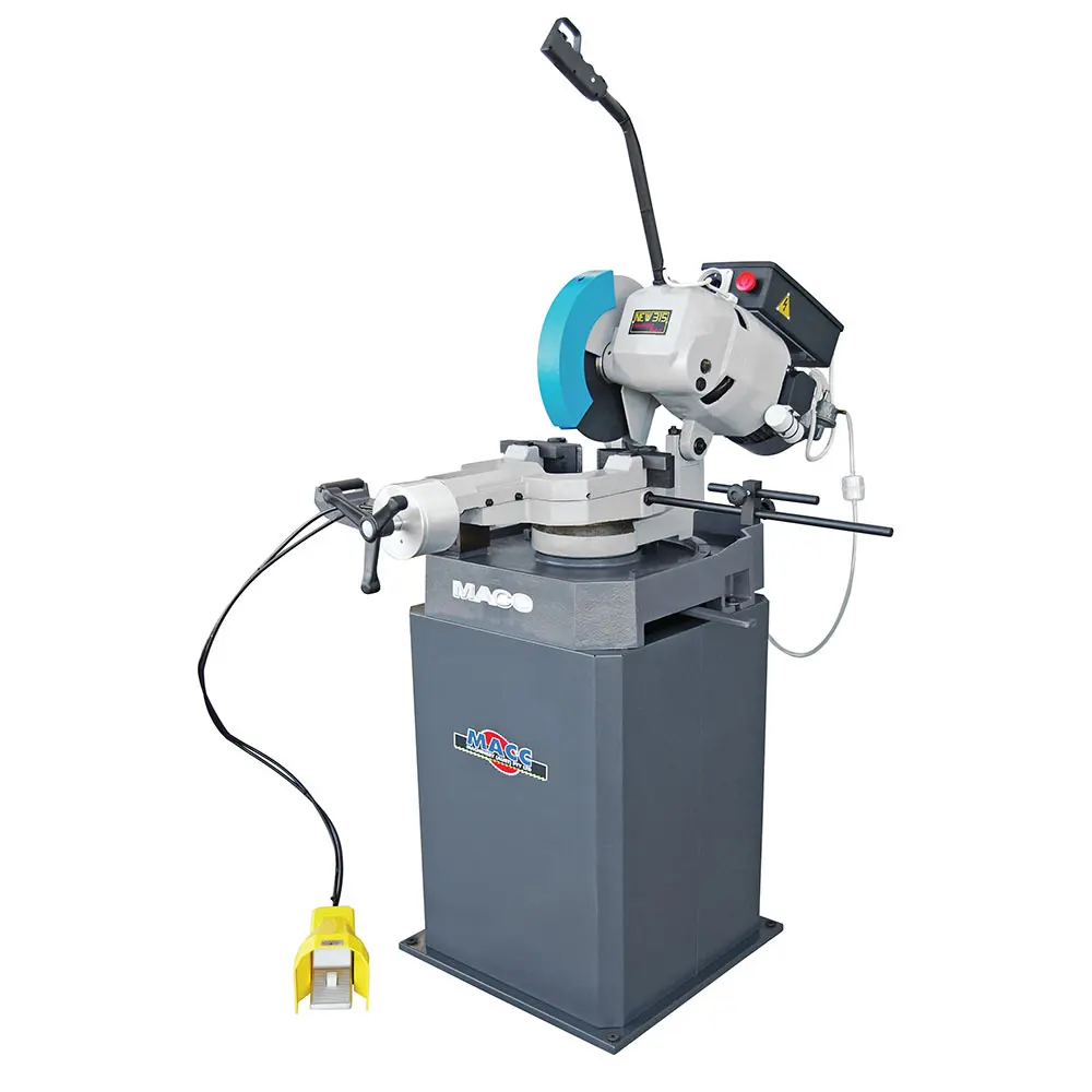 MACC 315mm Double Vice Slow Speed Coldsaw 3 Phase with Foot Control MC-NEW315EDPV-3