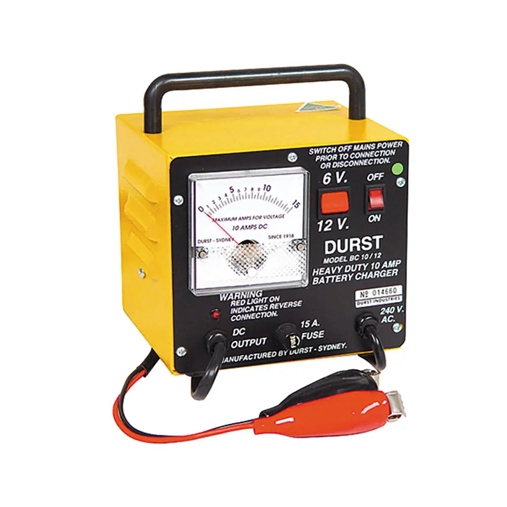 DURST 10Amp 6/12V Battery Charger BC-1012