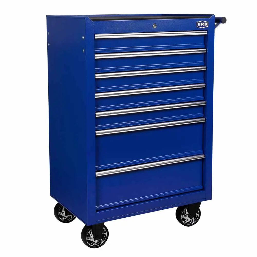 HRD 26in 7 Drawer Tool Trolley - Blue HTR26071