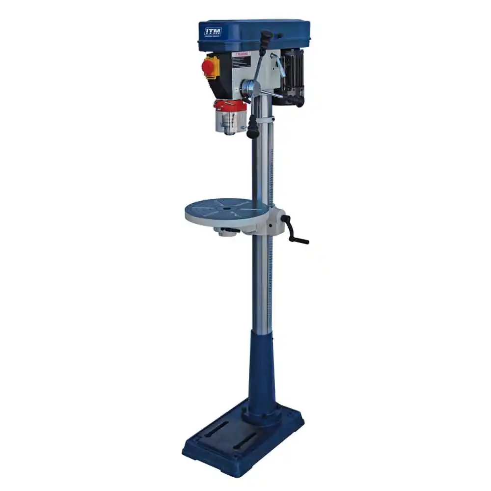 ITM 550W 16mm 16-Speed Swing Pedestal Floor Drill Press TD1316F