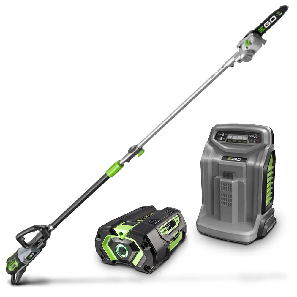 EGO 56V POWER+ 1 x 5.0Ah Commercial Telescopic Power Pole Plus Pole Saw Attachment Kit PPSX2505