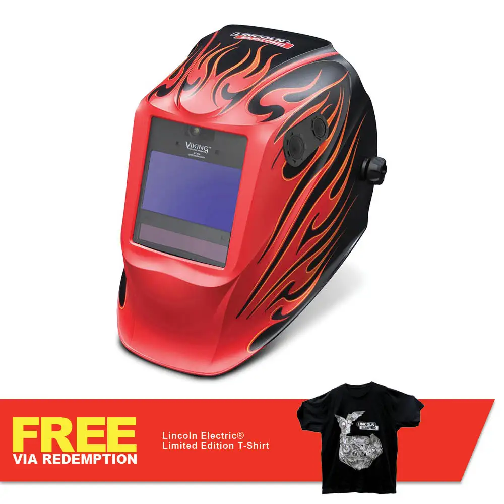LINCOLN 2450 Advanced Auto Darkening Welding Helmet - Street Rod K3035-5