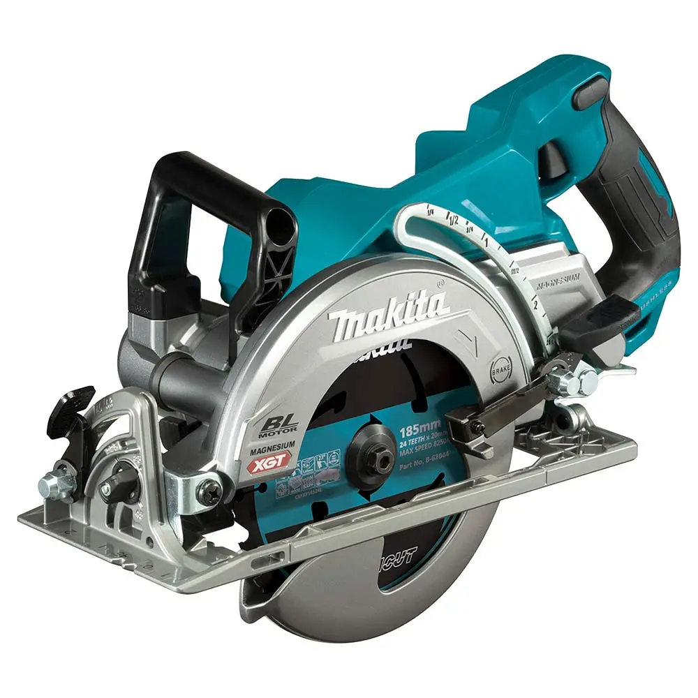 MAKITA 40V Max XGT Brushless 185mm Rear Handle Circular Saw Skin RS001GZ