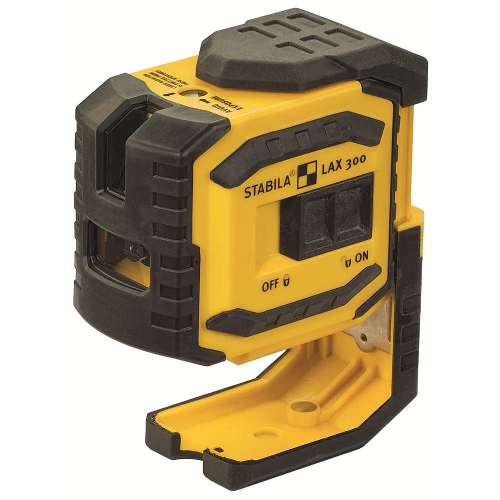 STABILA LAX 300 Cross Line Laser Level w. Plumb Point 18327