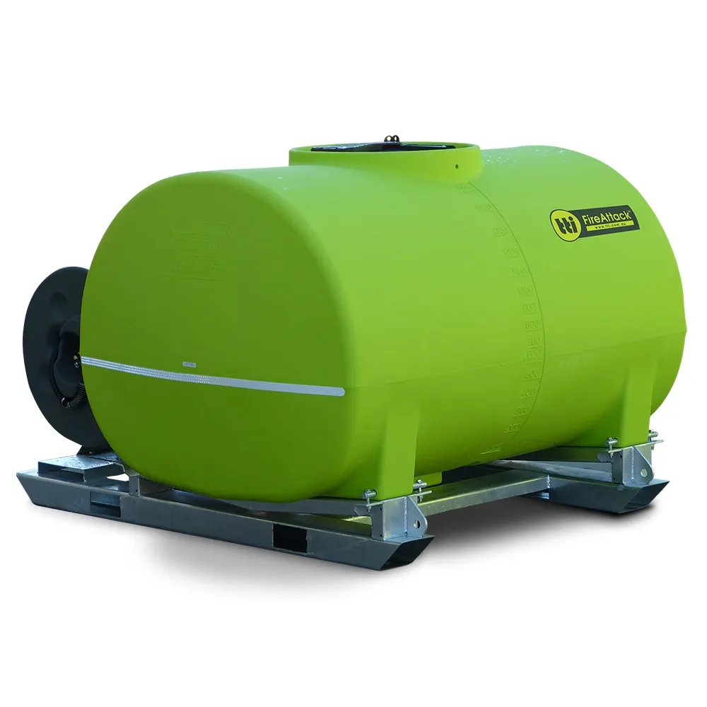 TRANS TANK INTERNATIONAL 1500L FireAttack Deluxe Slip-On Skid Fire Fighting Unit I-06050