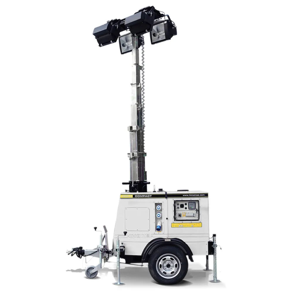 HIMOINSA 4 X 350W 9m High Water Cooled Led Diesel Lighting Tower APOLO COMPACT