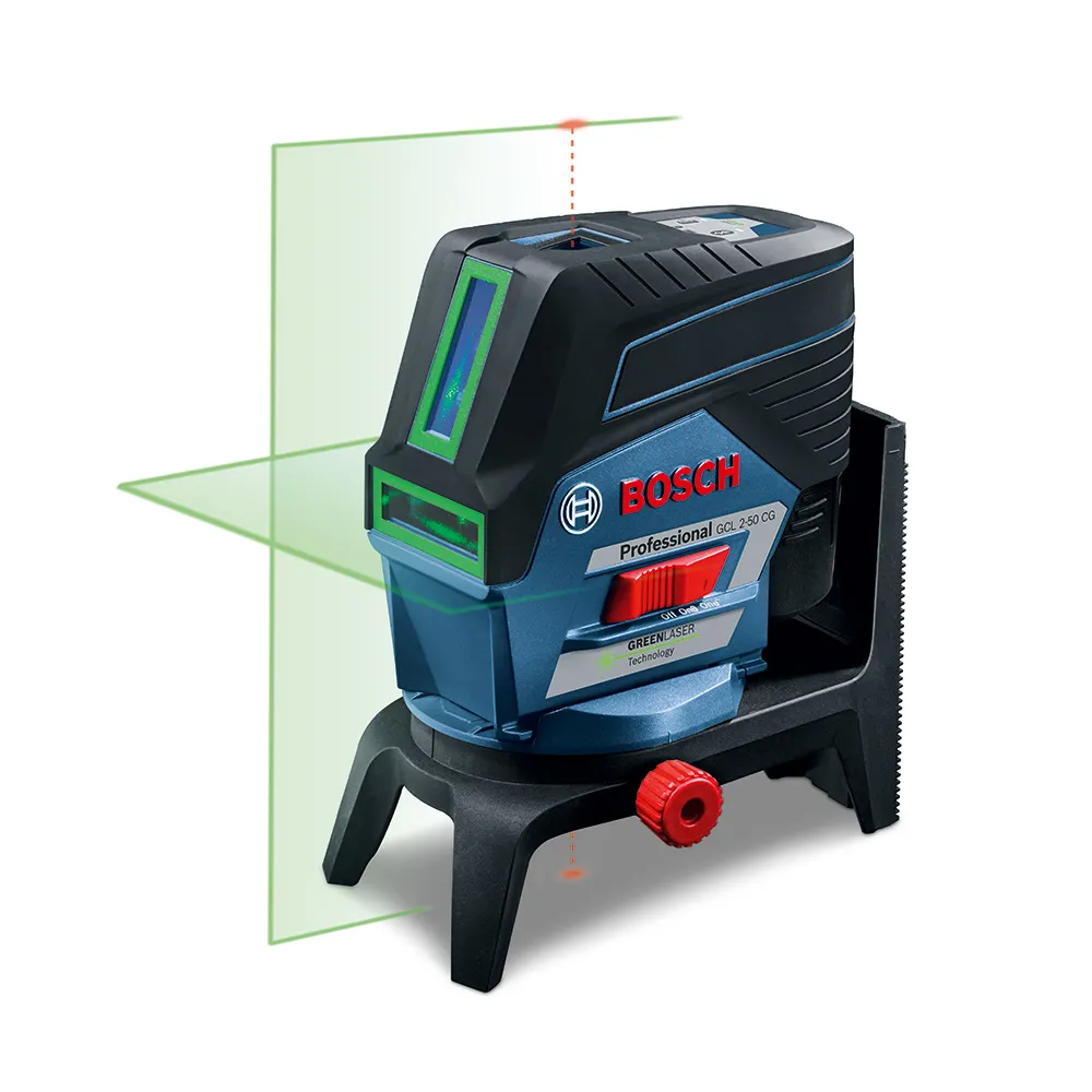 BOSCH Cross Line Laser Level w/ Plumb Green Beam w/ Bluetooth GCL2-50CG 0601066H80