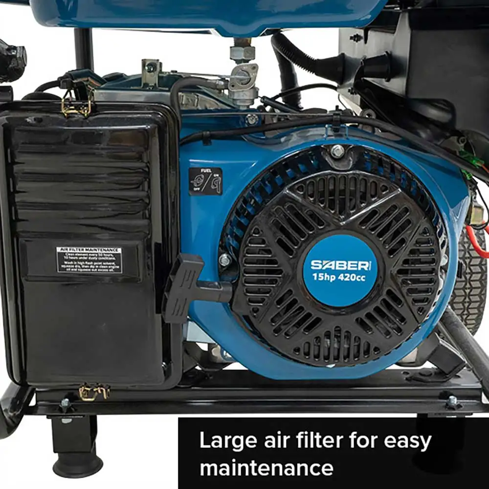 SABER 6000W 15hp Petrol Generator SABGEN7KBP