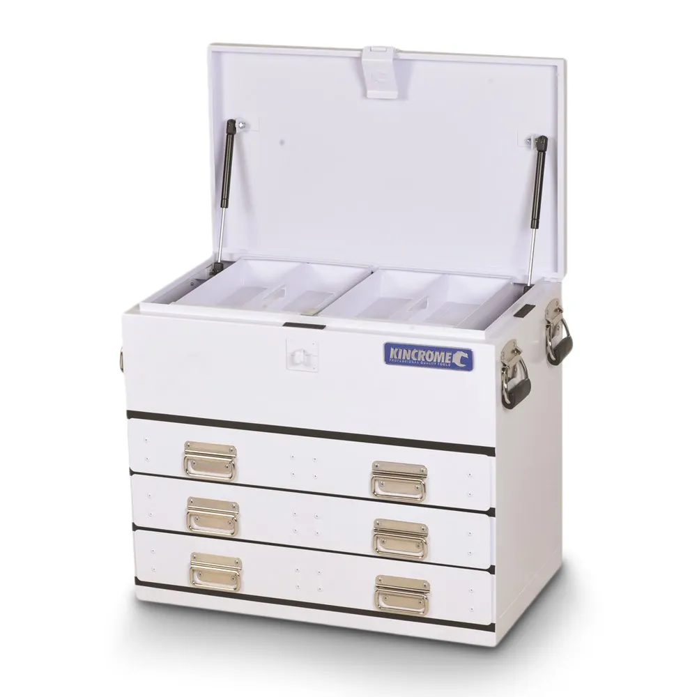 KINCROME 3 Drawer Truck Box White 51085W