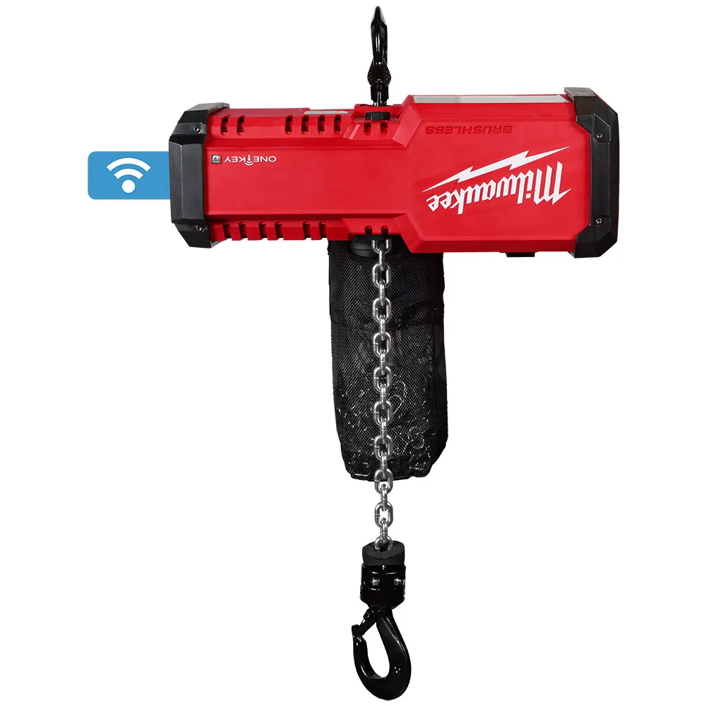 MILWAUKEE 18V 1 Ton Chain Hoist with ONE-KEY™ Skin M18BLCHT0