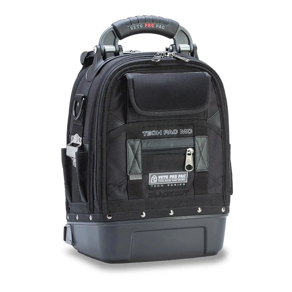 VETO 39 Pocket MC Backpack Toolbag VETOTECHPACMCBLACK