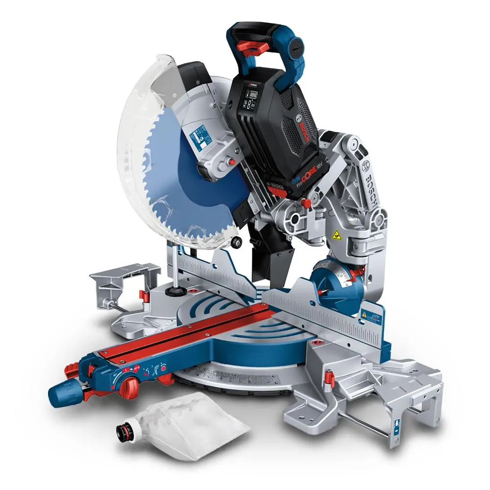 BOSCH 18V BITURBO Brushless 305mm Glide Compound Mitre Saw Skin 0601B43040