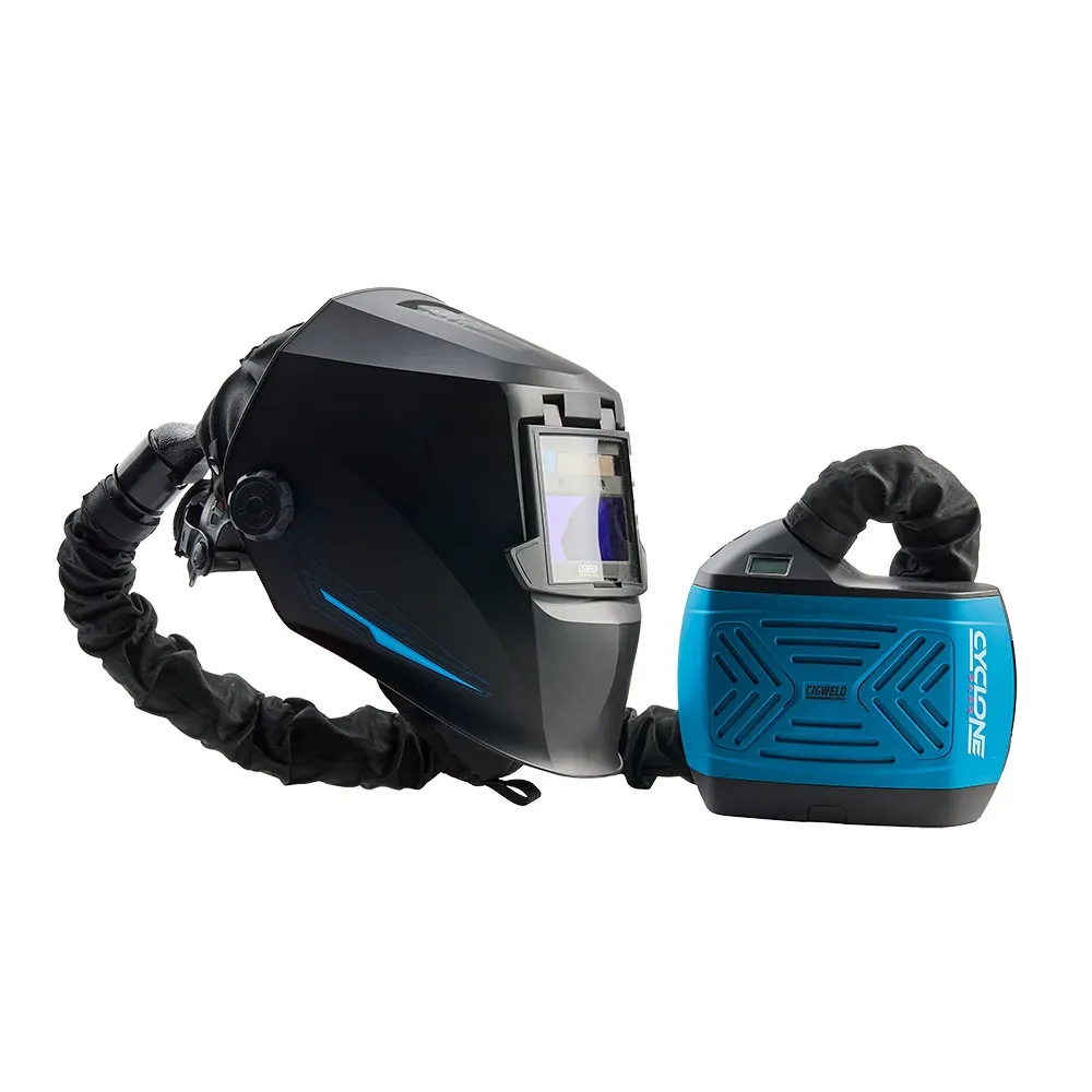 CIGWELD Arcmaster XC10 AIR with Cyclone PAPR Welding Helmet Kit 45XC10F1AIR