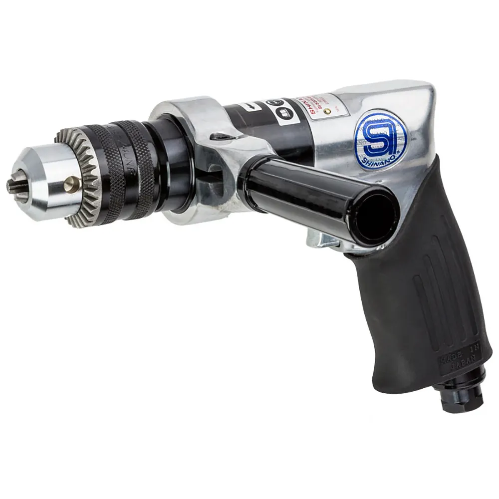 SHINANO 13mm 800rpm Pistol Air Keyed Drill SI5305-8A