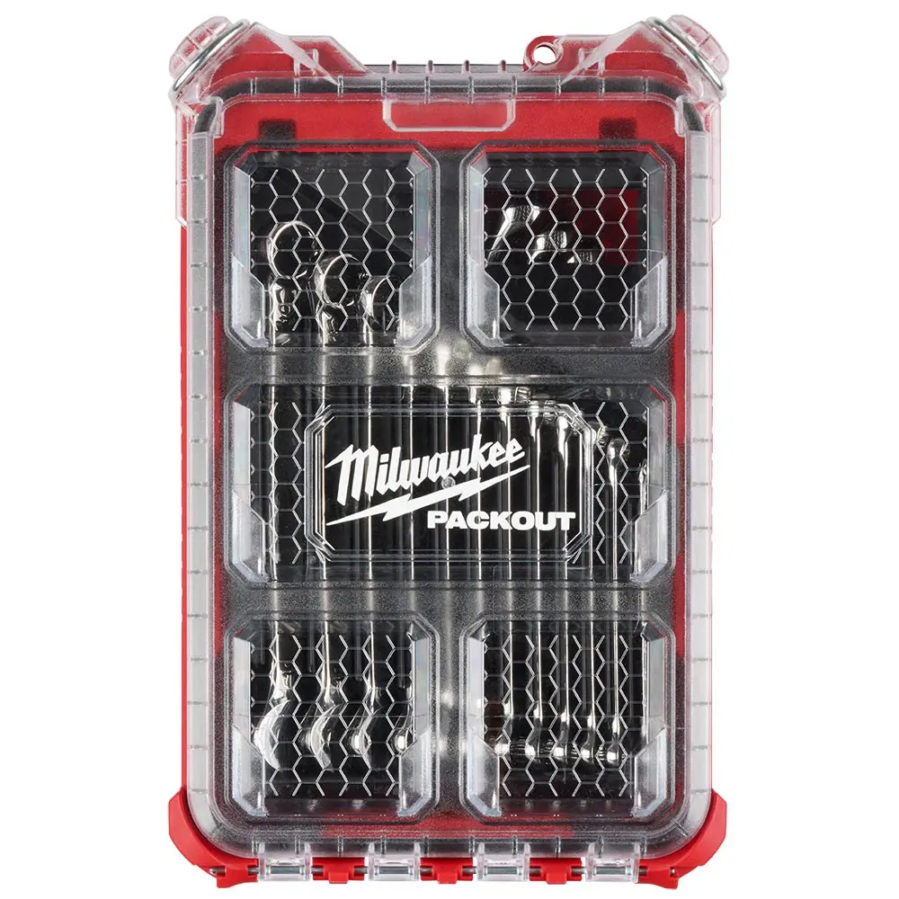 MILWAUKEE PACKOUT 15 Piece Combination Wrench Set 48229483
