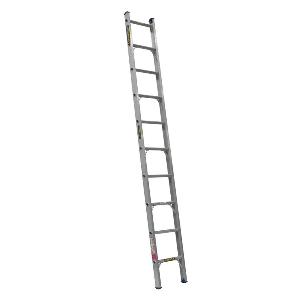 GORILLA Single Builders Ladder 6.1M (20ft) Aluminium 140kg Industrial SBL020-I