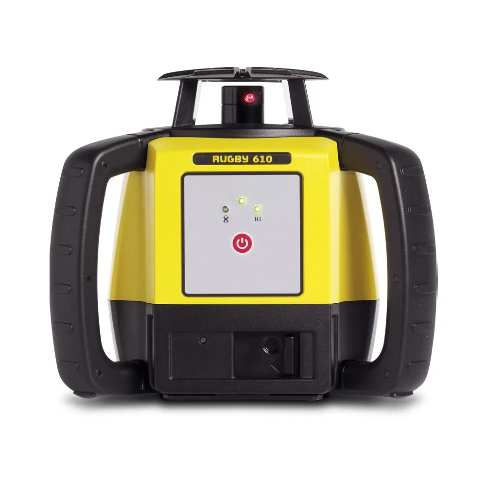 LEICA Rotating Laser Level Red Beam w. Rod-eye 120 RUGBY 610 LG6011150