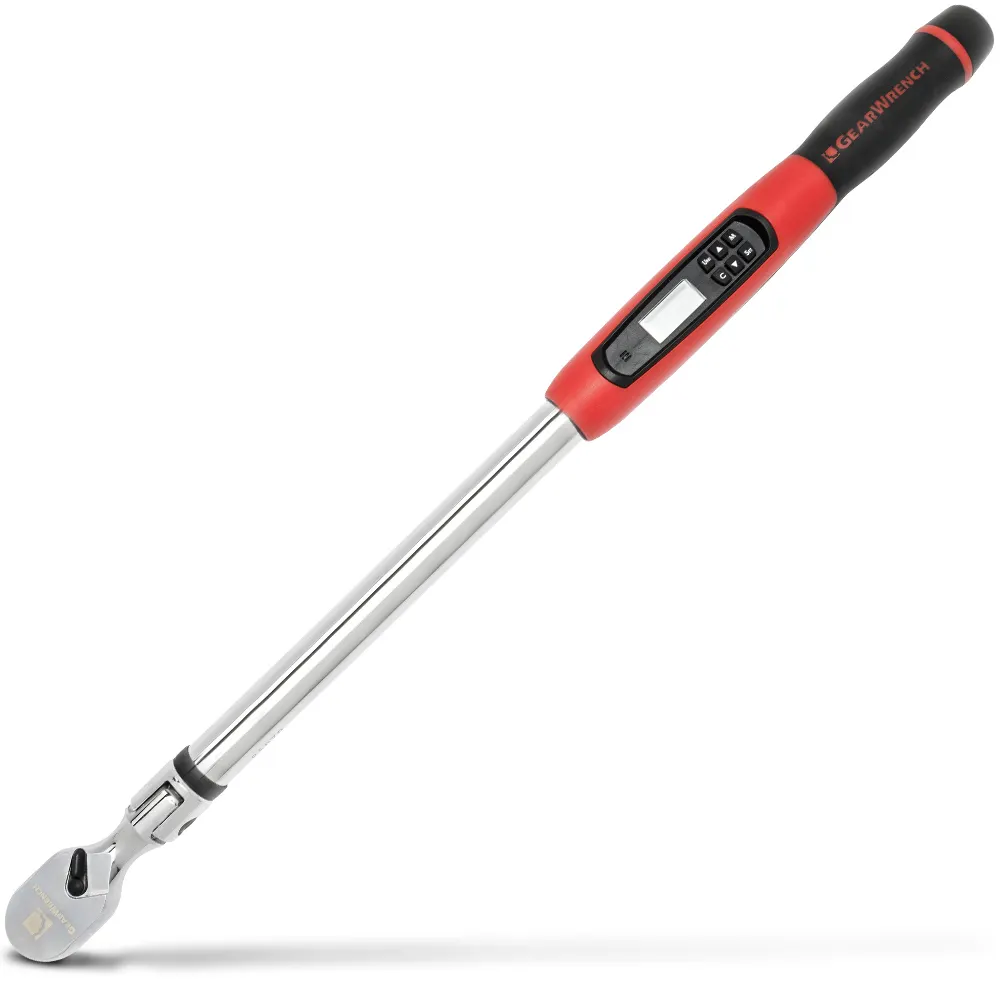 GEARWRENCH 1/2inch Flex Head Electronic Torque Wrench w/ Angle 25-250ft/lbs 85079