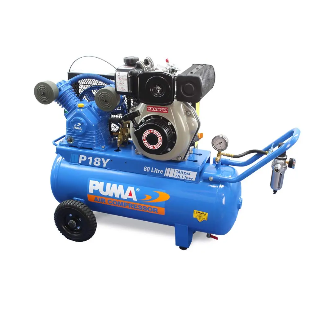 PUMA 4.7HP 350L/min Yanmar Diesel Compressor PUP18Y