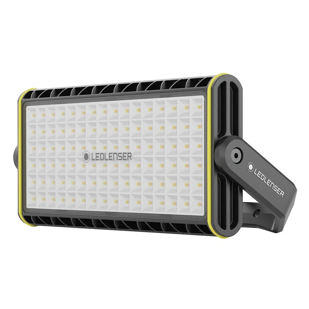 LEDLENSER 8000LM AF12R AP67 Hybrid Rechargeable Mains Floodlight - White ZL502913