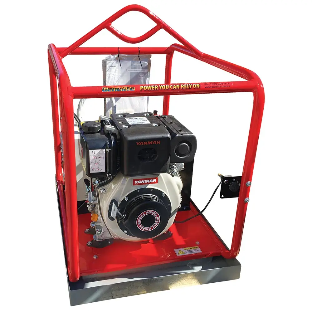GENELITE 4.5kVA YANMAR Diesel Generator Single Phase Minespec GYD3500E-MS