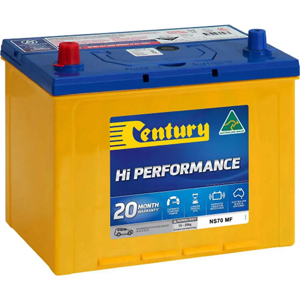 CENTURY NS70 MF HP Car Battery 123126