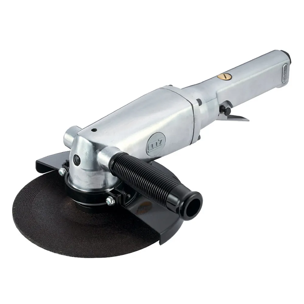 M7 180mm Air Angle Grinder with Safety Lever Throttle & Side Handle M7-QB117